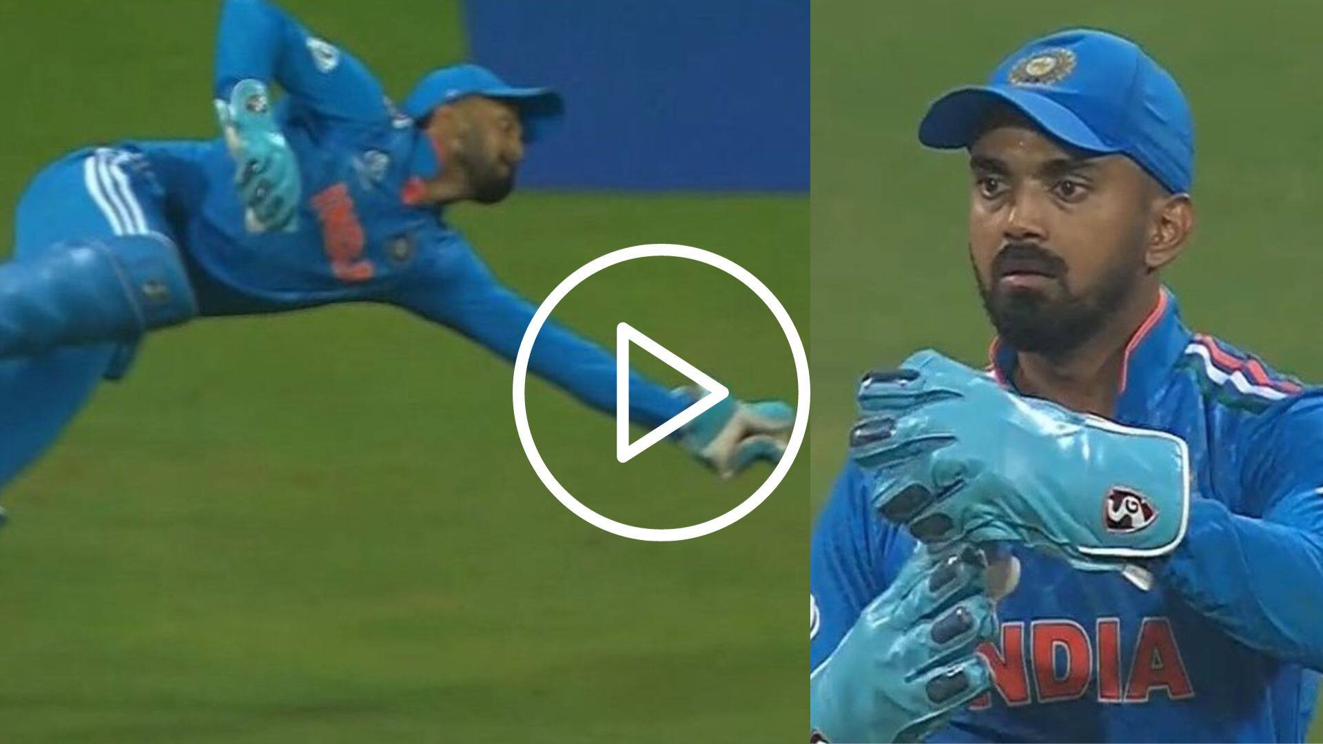 [Watch] Flying KL Rahul Makes Dhoni Proud With A Stunning Catch & DRS Call vs SL